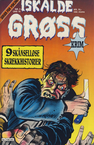 Cover for Iskalde Grøss (Semic, 1982 series) #3/1989