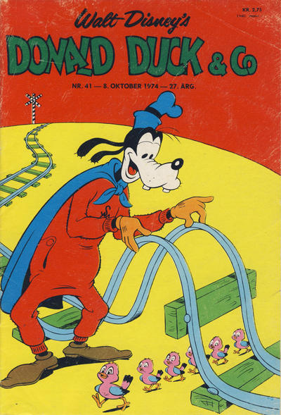 Cover for Donald Duck & Co (Hjemmet / Egmont, 1948 series) #41/1974