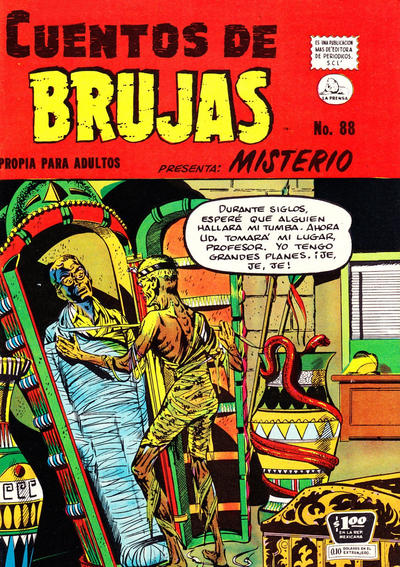 Cover for Cuentos de Brujas (Editora de Periódicos, S. C. L. "La Prensa", 1951 series) #88