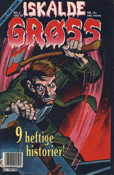 Cover for Iskalde Grøss (Semic, 1982 series) #6/1990