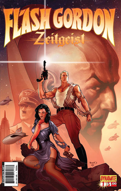 Cover for Flash Gordon: Zeitgeist (Dynamite Entertainment, 2011 series) #1 [Cover B (25%) Paul Renaud]