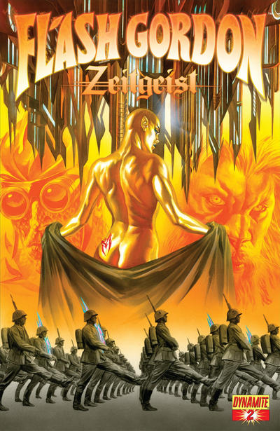 Cover for Flash Gordon: Zeitgeist (Dynamite Entertainment, 2011 series) #2 [Cover A (75%) Alex Ross]