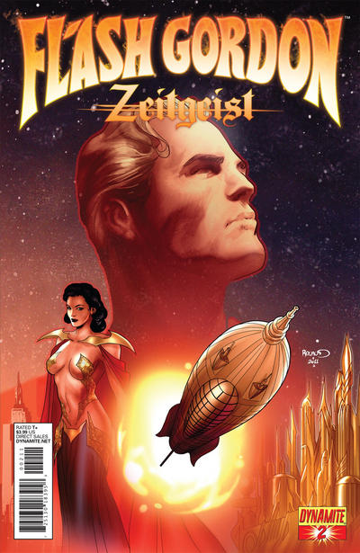 Cover for Flash Gordon: Zeitgeist (Dynamite Entertainment, 2011 series) #2 [Cover B (25%) Paul Renaud]