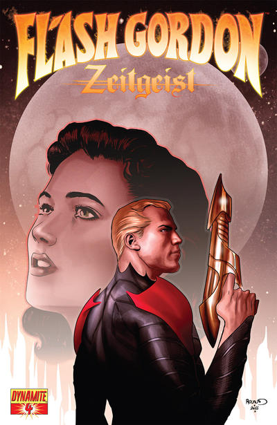 Cover for Flash Gordon: Zeitgeist (Dynamite Entertainment, 2011 series) #4 [Cover B (25%) Paul Renaud]