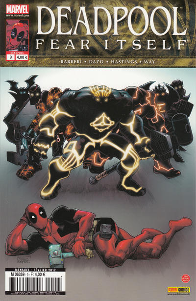 Cover for Deadpool (Panini France, 2011 series) #9