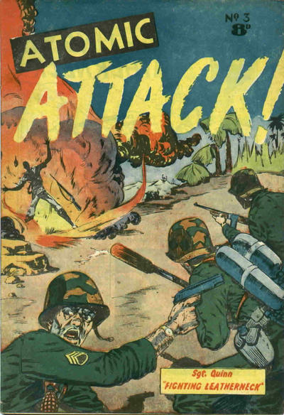 Cover for Atomic Attack! (Calvert, 1953 ? series) #3