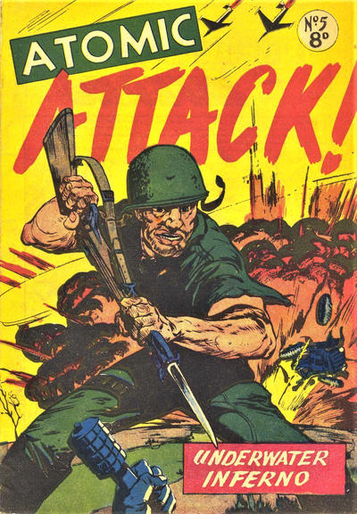 Cover for Atomic Attack! (Calvert, 1953 ? series) #5