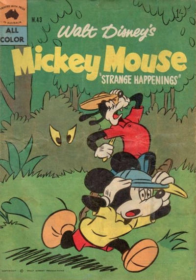 Cover for Walt Disney's Mickey Mouse (W. G. Publications; Wogan Publications, 1956 series) #43