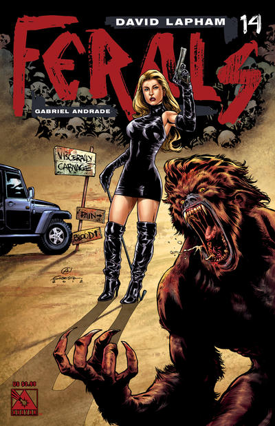 Cover for Ferals (Avatar Press, 2012 series) #14