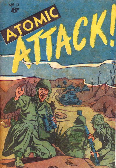 Cover for Atomic Attack! (Calvert, 1953 ? series) #13