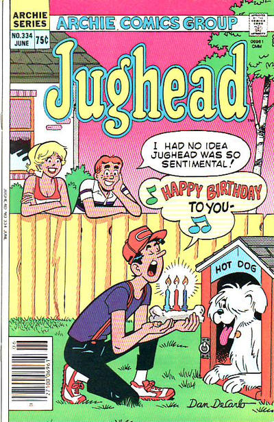 Cover for Jughead (Archie, 1965 series) #334 [Canadian]