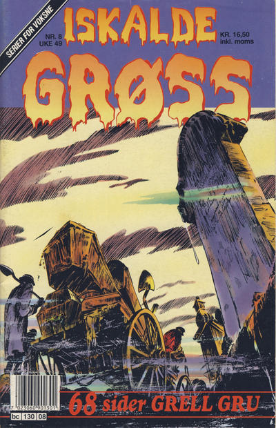 Cover for Iskalde Grøss (Semic, 1982 series) #8/1991