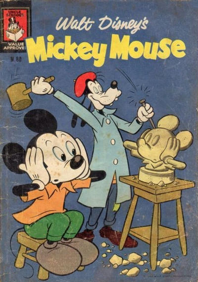 Cover for Walt Disney's Mickey Mouse (W. G. Publications; Wogan Publications, 1956 series) #80