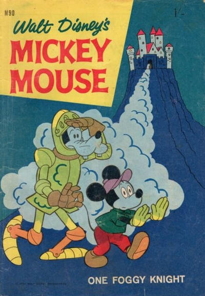 Cover for Walt Disney's Mickey Mouse (W. G. Publications; Wogan Publications, 1956 series) #90