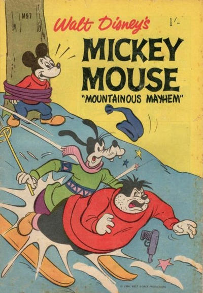 Cover for Walt Disney's Mickey Mouse (W. G. Publications; Wogan Publications, 1956 series) #97
