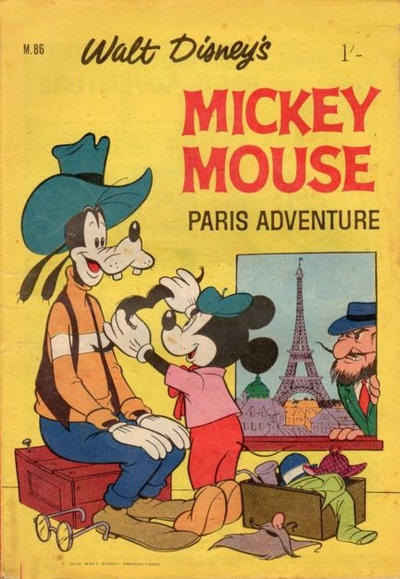 Cover for Walt Disney's Mickey Mouse (W. G. Publications; Wogan Publications, 1956 series) #86