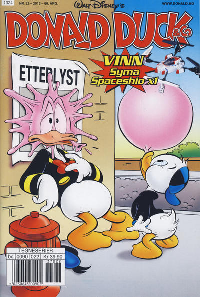 Cover for Donald Duck & Co (Hjemmet / Egmont, 1948 series) #22/2013