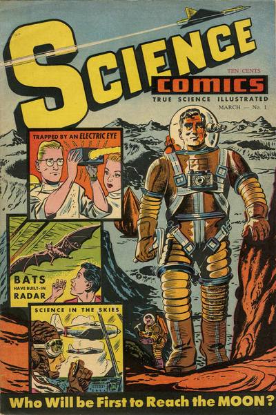 Cover for Science Comics (Export Publishing, 1951 series) #1