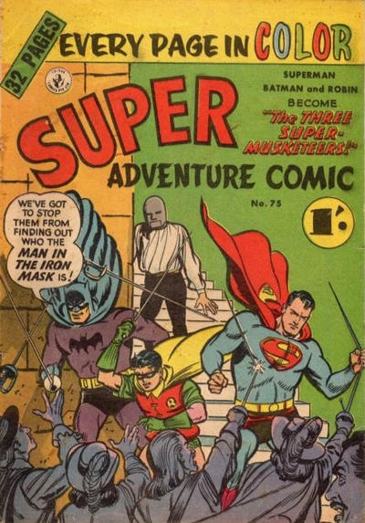 Cover for Super Adventure Comic (K. G. Murray, 1950 series) #75 [Price variant]