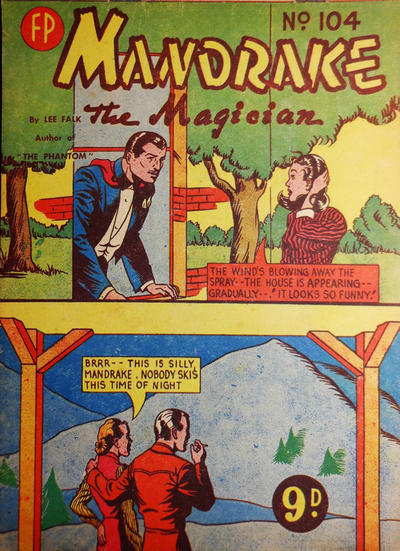 Cover for Mandrake the Magician (Feature Productions, 1950 ? series) #104