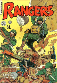 Cover for Rangers Comics (H. John Edwards, 1950 ? series) #20