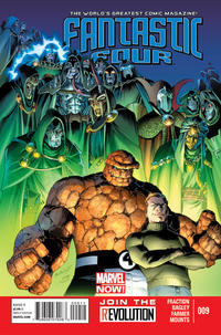 Cover for Fantastic Four (Marvel, 2013 series) #9