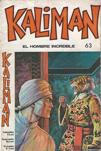 Cover Thumbnail for Kaliman (Editora Cinco, 1976 series) #63