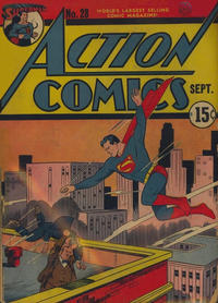 Cover Thumbnail for Action Comics (DC, 1938 series) #28 [Canadian]
