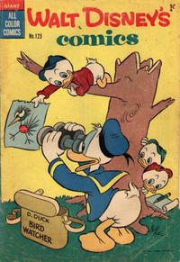 Cover Thumbnail for Walt Disney's Comics (W. G. Publications; Wogan Publications, 1946 series) #125