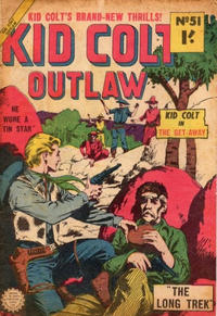 Cover Thumbnail for Kid Colt Outlaw (Horwitz, 1952 ? series) #51