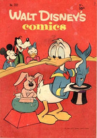 Cover Thumbnail for Walt Disney's Comics (W. G. Publications; Wogan Publications, 1946 series) #232