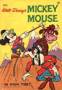 Cover Thumbnail for Walt Disney's Mickey Mouse (W. G. Publications; Wogan Publications, 1956 series) #124