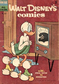 Cover Thumbnail for Walt Disney's Comics (W. G. Publications; Wogan Publications, 1946 series) #155