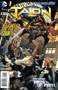 Cover for Talon (DC, 2012 series) #9