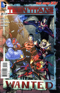 Cover for Teen Titans (DC, 2011 series) #21 [Direct Sales]
