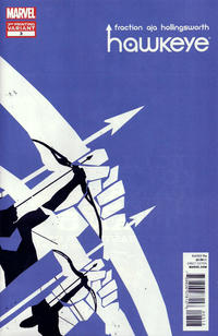 Cover Thumbnail for Hawkeye (Marvel, 2012 series) #3 [3rd Printing Variant]