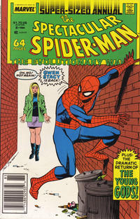 Cover Thumbnail for The Spectacular Spider-Man Annual (Marvel, 1979 series) #8 [Newsstand]