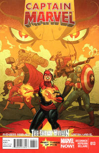 Cover Thumbnail for Captain Marvel (Marvel, 2012 series) #13