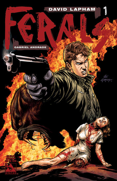 Cover for Ferals (Avatar Press, 2012 series) #1 [Auxiliary Variant by Gabriel Andrade]
