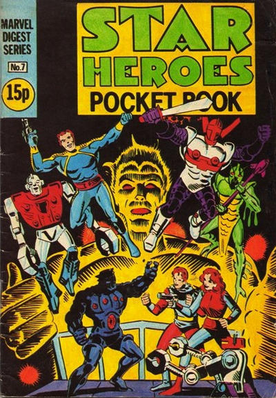 Cover for Star Heroes Pocket Book (Marvel UK, 1980 series) #7