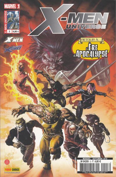 Cover for X-Men Universe (Panini France, 2012 series) #3