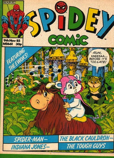 Cover for Spidey Comic (Marvel UK, 1985 series) #661