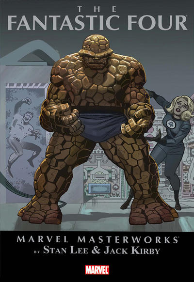 Cover for Marvel Masterworks: The Fantastic Four (Marvel, 2009 series) #6 [Lighter Colors Cover]
