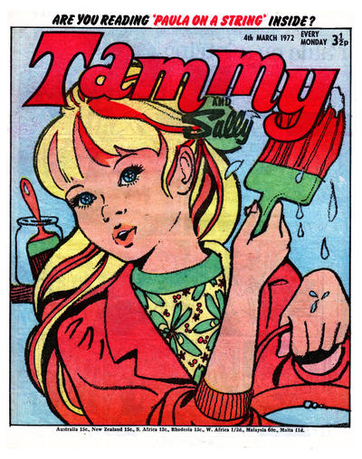 Cover for Tammy (IPC, 1971 series) #4 March 1972