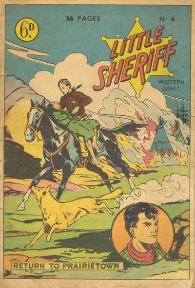 Cover for Little Sheriff (Westworld Publications, 1951 series) #4