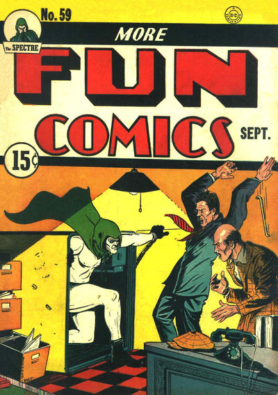 Cover for More Fun Comics (DC, 1936 series) #59 [15¢]