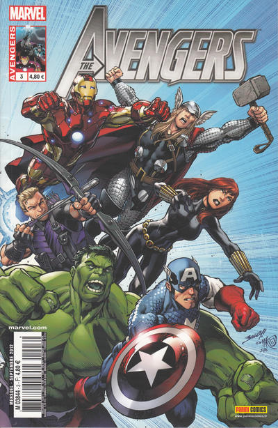Cover for Avengers (Panini France, 2012 series) #3
