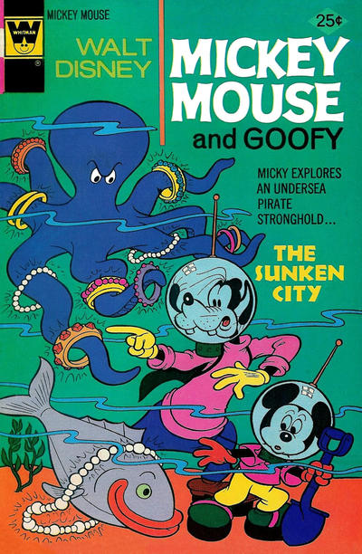 Cover for Mickey Mouse (Western, 1962 series) #159 [Whitman]