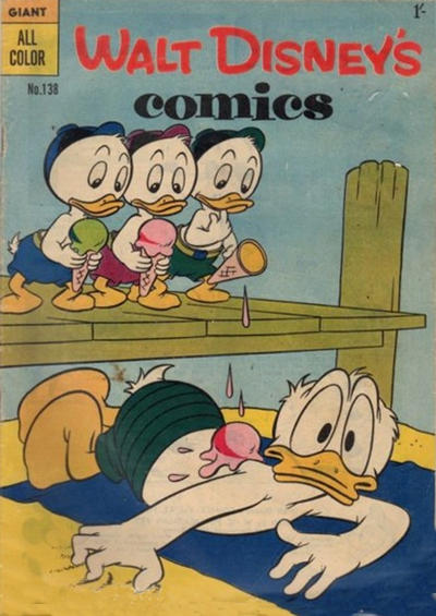 Cover for Walt Disney's Comics (W. G. Publications; Wogan Publications, 1946 series) #138