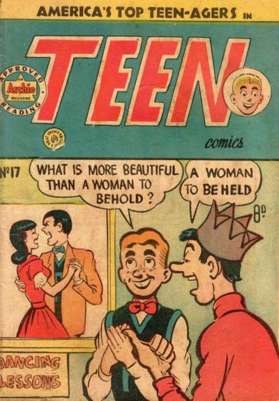 Cover for Teen Comics (H. John Edwards, 1950 ? series) #17